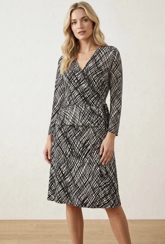 Abito ann taylor nero geo - abito,