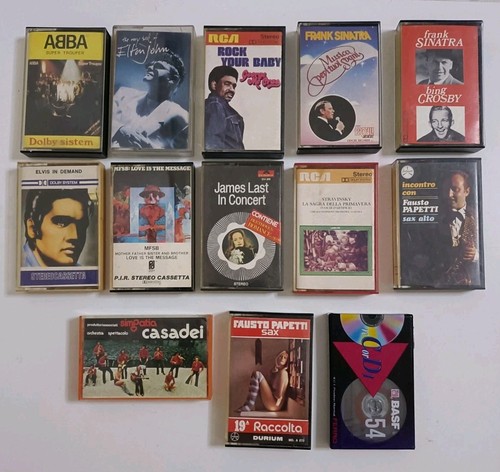 Audiocassette vintage lotto - audiocassette,