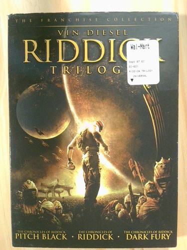 Riddick trilogy dvd 2007 - riddick,