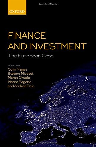 Finance and investment the - and, investment: