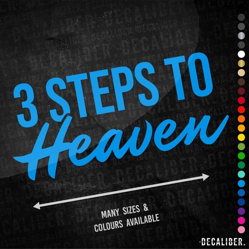 Adesivo steps heaven alto - adesivo, to