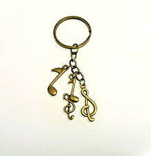 Portachiavi Auto Ciondolo Nota Musicale Classico Porta Chiavi Uomo Donna Moto