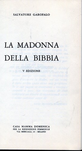 Salvatore garofalo madonna - salvatore,
