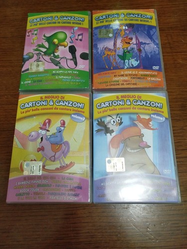 Lotto dvd cartoni canzoni - 4,
