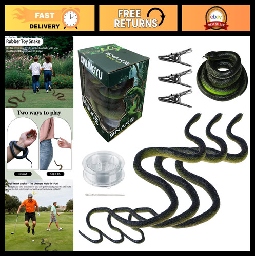 Set scherzo serpente - , finto