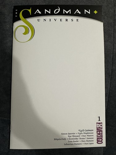 The sandman universe blank - sandman,