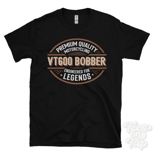 Maglietta bobber vt600 moto - -,