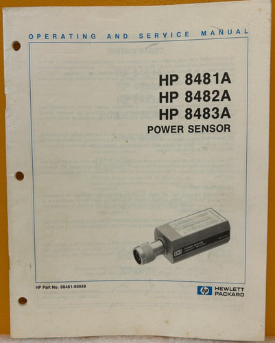 Agilent 08481 90049 hp - 08481-90049,