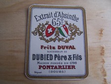 small label absinthe extract