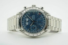Omega Speedmaster Triple Day Date 3523.80 352380 39mm Blue Dial 11/2005 11102U