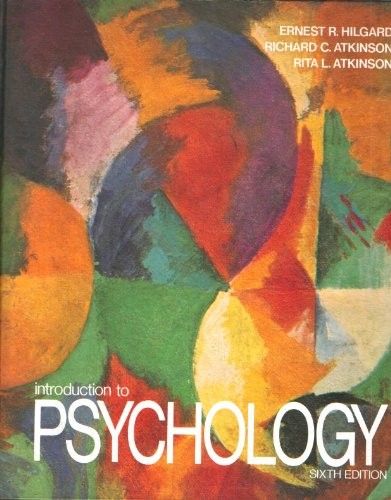 Introduction psychology - to,