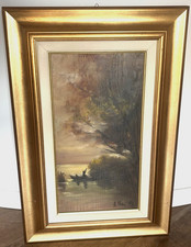 QUADRO DIPINTO OLIO SU TAVOLA