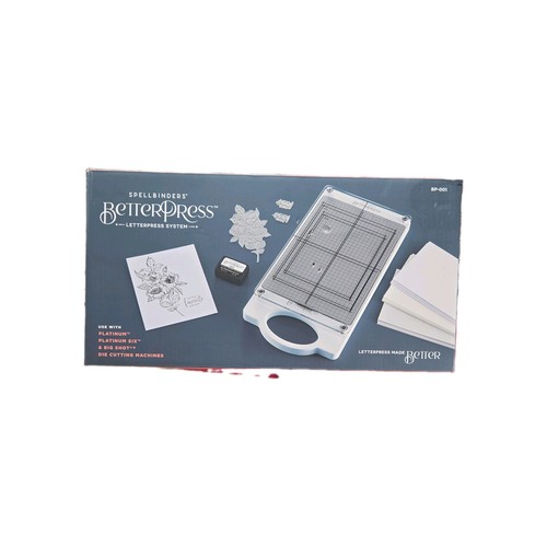 Spellbinders betterpress nuovo - spellbinders,