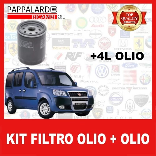 Kit filtro olio bosch 4lt - kit, +