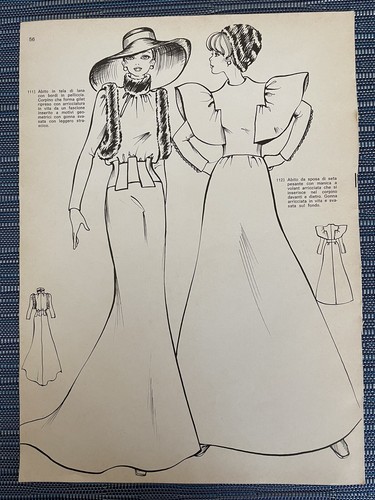 Fashion paper page - paper,