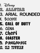 Decalcomanie/Adesivi