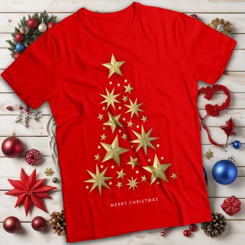 Stelle shirt natalizia - stelle?, t-shirt