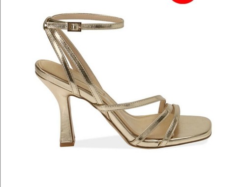 Sandali donna oro con tacco - sandali,
