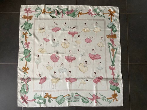 Foulard carré hermès soie - foulard,