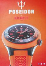 Pubblicità Advertising Italian Clipping 2018 OROLOGIO WATCH KIENZLE POSEIDON.