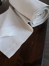 Tela Di Lino Tessuta A Telaio