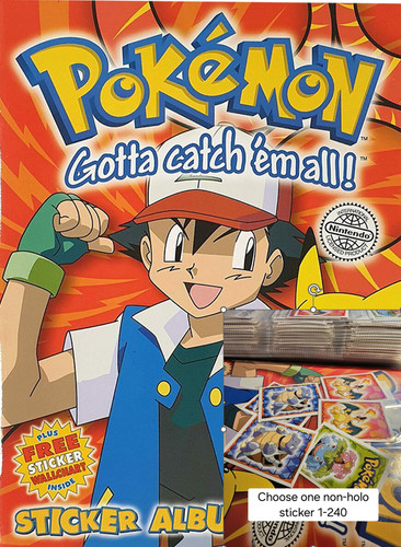 Adesivo pokemon merlin - pokemon, serie