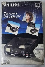 Scatola originale del lettore Philips CD 10 (1985).  Introvabile.