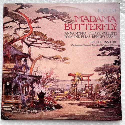 Puccini madama butterfly 3lp - madama,
