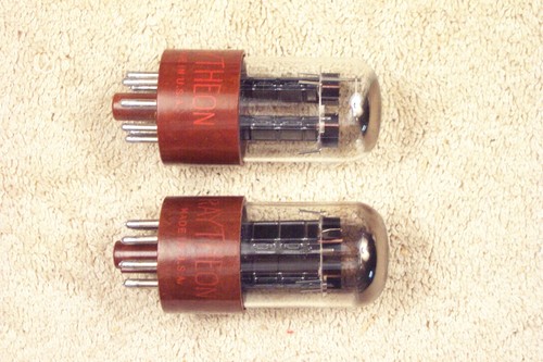 Due raytheon 6sn7wgt - raytheon,