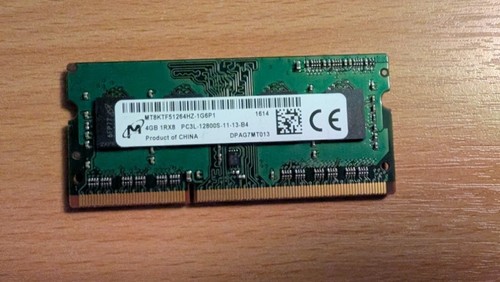 Micron 4gb ram ddr3l - ram,