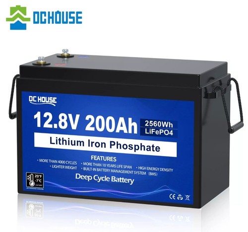 Batteria 200ah litio per - batteria,