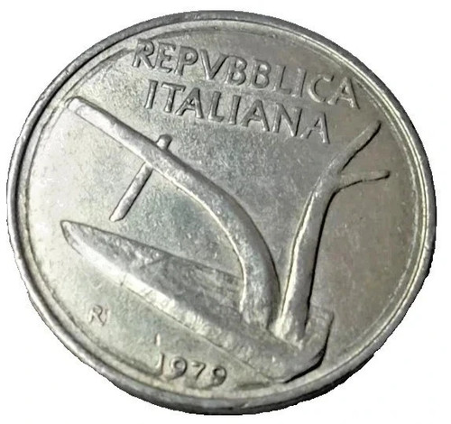 Errore conio moneta lire - errore, da