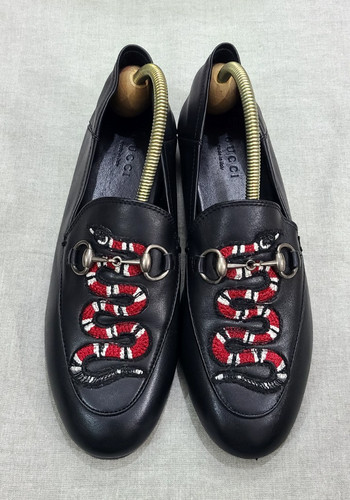 Mocassini gucci neri - mocassini, pelle