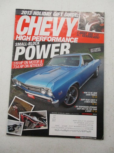 Chevy high performance - chevy,
