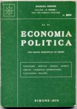 Economia Politica - Testi per Pubblici Concorsi di AA.VV. ed. Simone