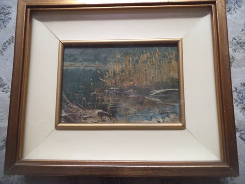 Quadro olio degli anni - olio,