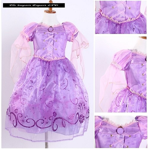 Rapunzel vestito carnevale - vestito,