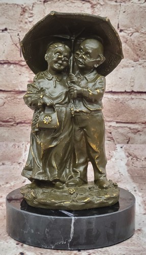 Scultura bronzo una - bronzo,