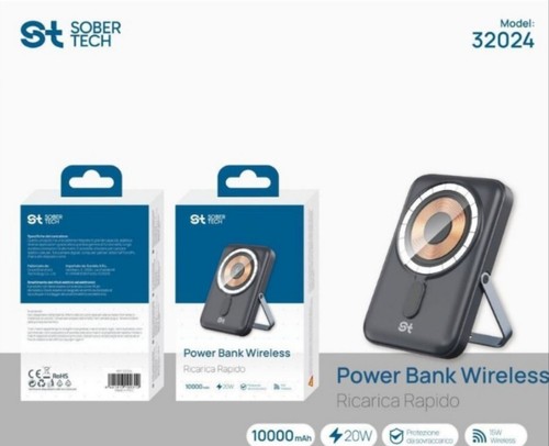 Powerbank 10000 mah wireless - powerbank,