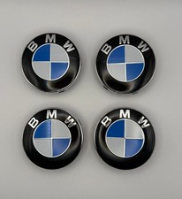 4 emblemi BMW 56 mm coprimozzo