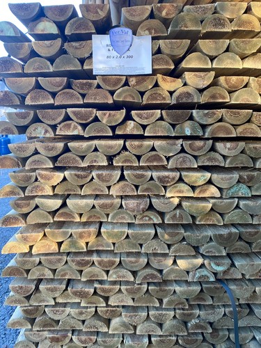Mezzi pali legno pino - legno, di
