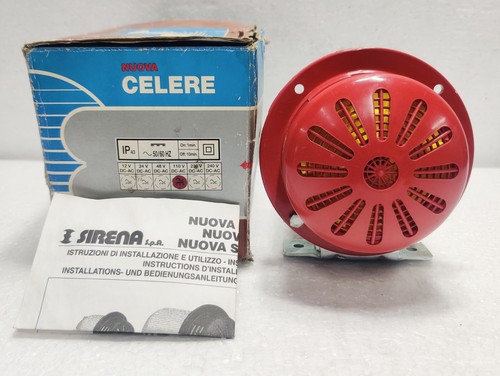 Sirena nuova celere 110v - nuova,