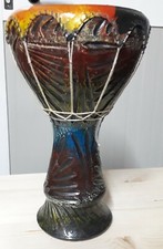 Djembe Bongo Tamburo  Tunisino fatto a mano da arredamento etnico