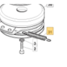 MOLLA FRENO LAME Trattorino Castelgarden Stiga Ggp 11cm
