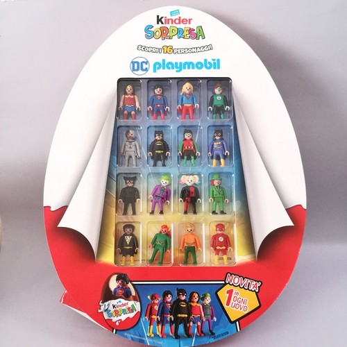 Kinder sorpresa playmobil - sorpresa, dc
