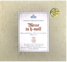 Bach: Messa In Si Minore / Karl Richter, Stader, Fischer-Dieskau - LP Vinile