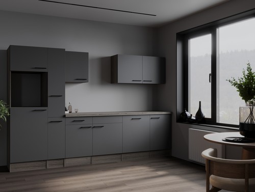 Cucina lineare vuoto - cucina,