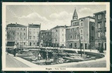 Trieste Città Muggia Porto Vecchio Barche Alterocca 5152 48 cartolina RT4959