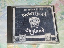 MOTORHEAD " NO SLEEP AT ALL" CD NO BARCODE