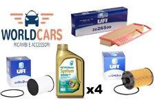 KIT TAGLIANDO FIAT PANDA 169 1.3 MULTIJET MJT 3 FILTRI UFI 4 LT PETRONAS 5W40
